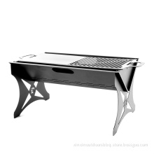 dual fuel portable charcoal bbq